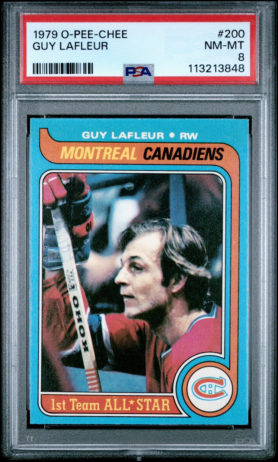 1979-80 O-Pee-Chee Guy Lafleur #200