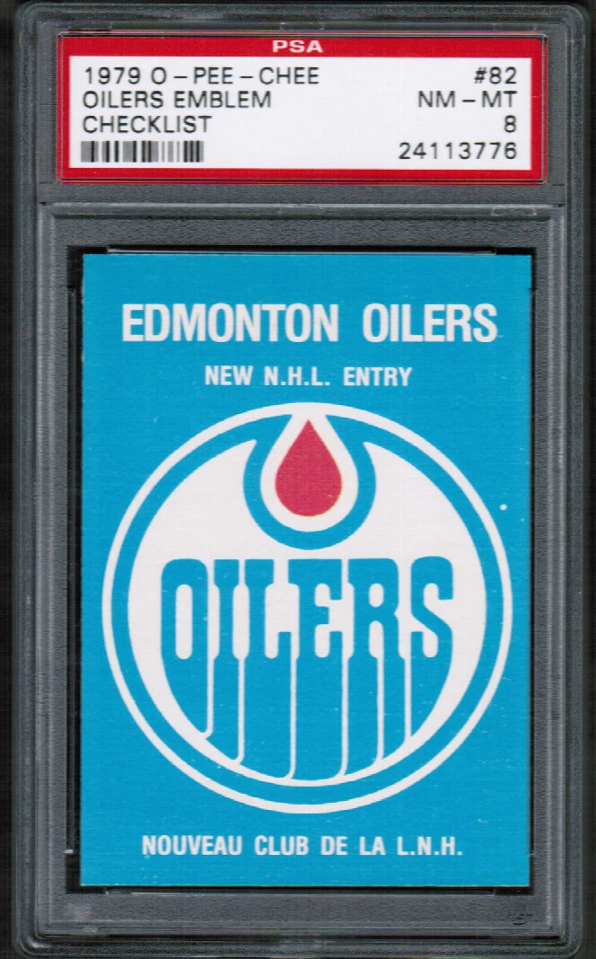 1979-80 O-Pee-Chee Oilers Emblem Checklist #82