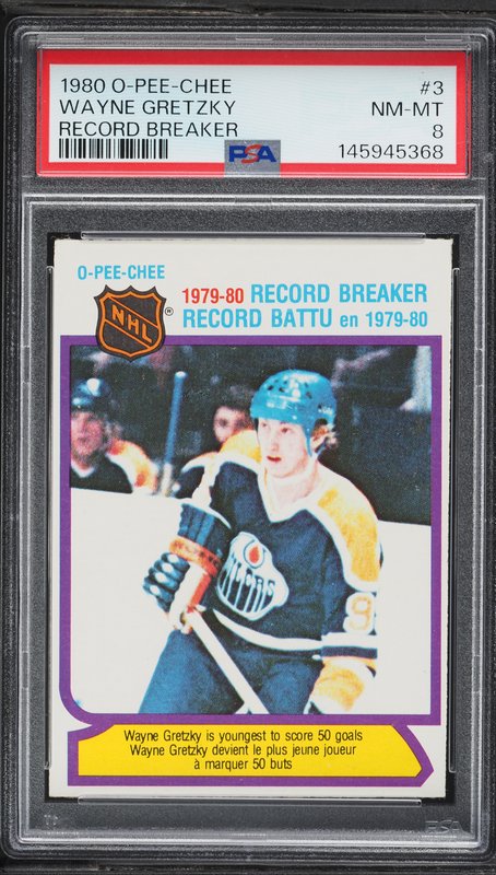 1980-81 O-Pee-Chee Wayne Gretzky Record Breaker #3