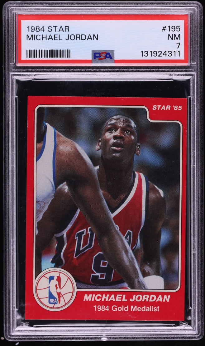 1984-85 Star Michael Jordan #195