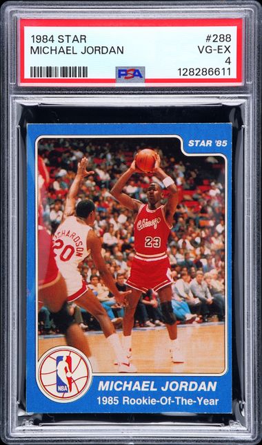 1984-85 Star Michael Jordan #288
