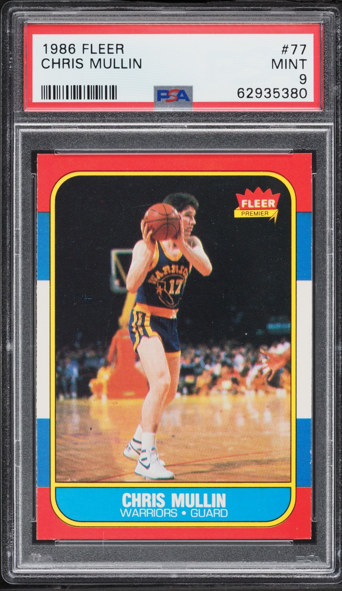 1986-87 Fleer Chris Mullin #77