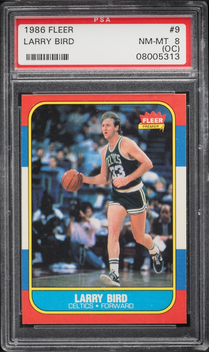1986-87 Fleer Larry Bird #9