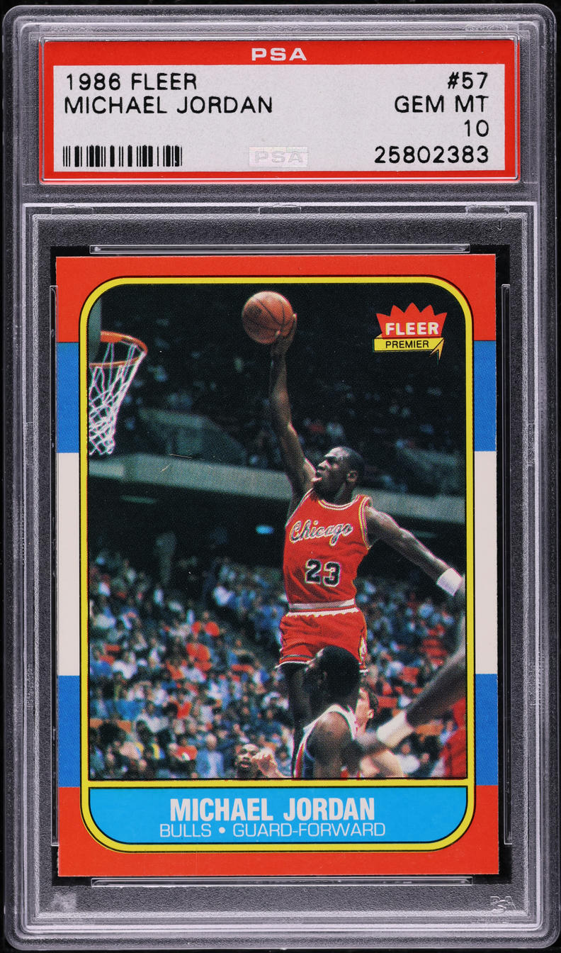 1986-87 Fleer Michael Jordan #57